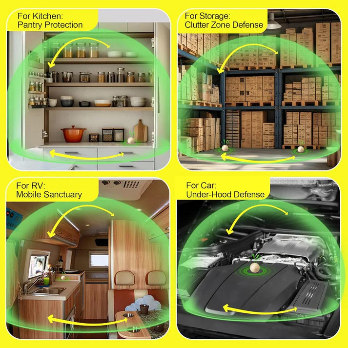 Rodent & Mice Repellent Balls – Long-Lasting Scent (Pack of 15) | Limited Time — 40% Off — Free Delivery