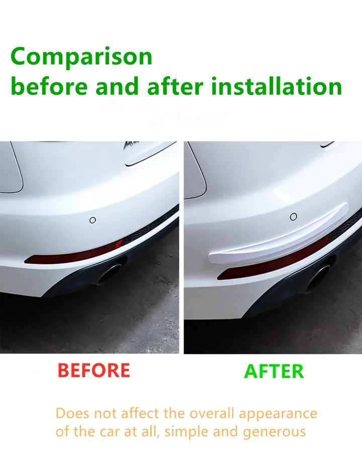 Universal Car Bumper Protector Strip Guard - Corner Protection Strips, Scratch Protector, Anti-Collision Auto Accessories