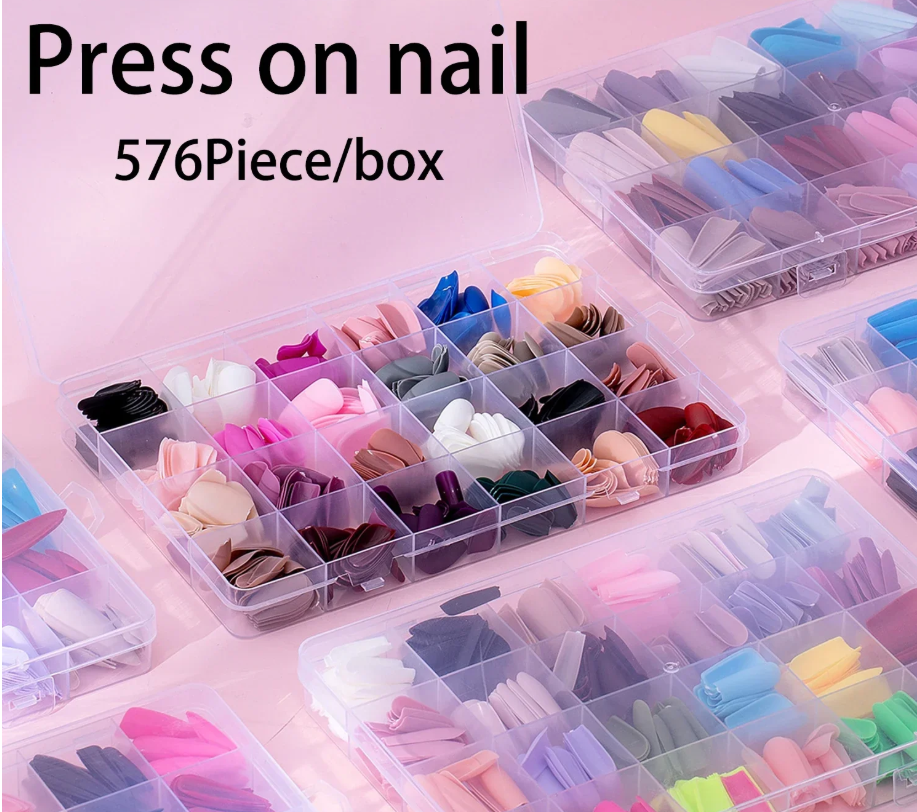 576 Pcs Nail Box